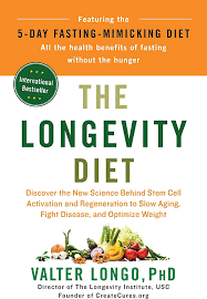 A picture of the book The Longevity Diet.